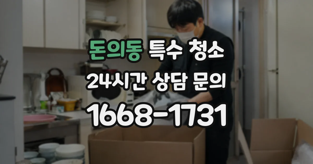 돈의동 특수 청소