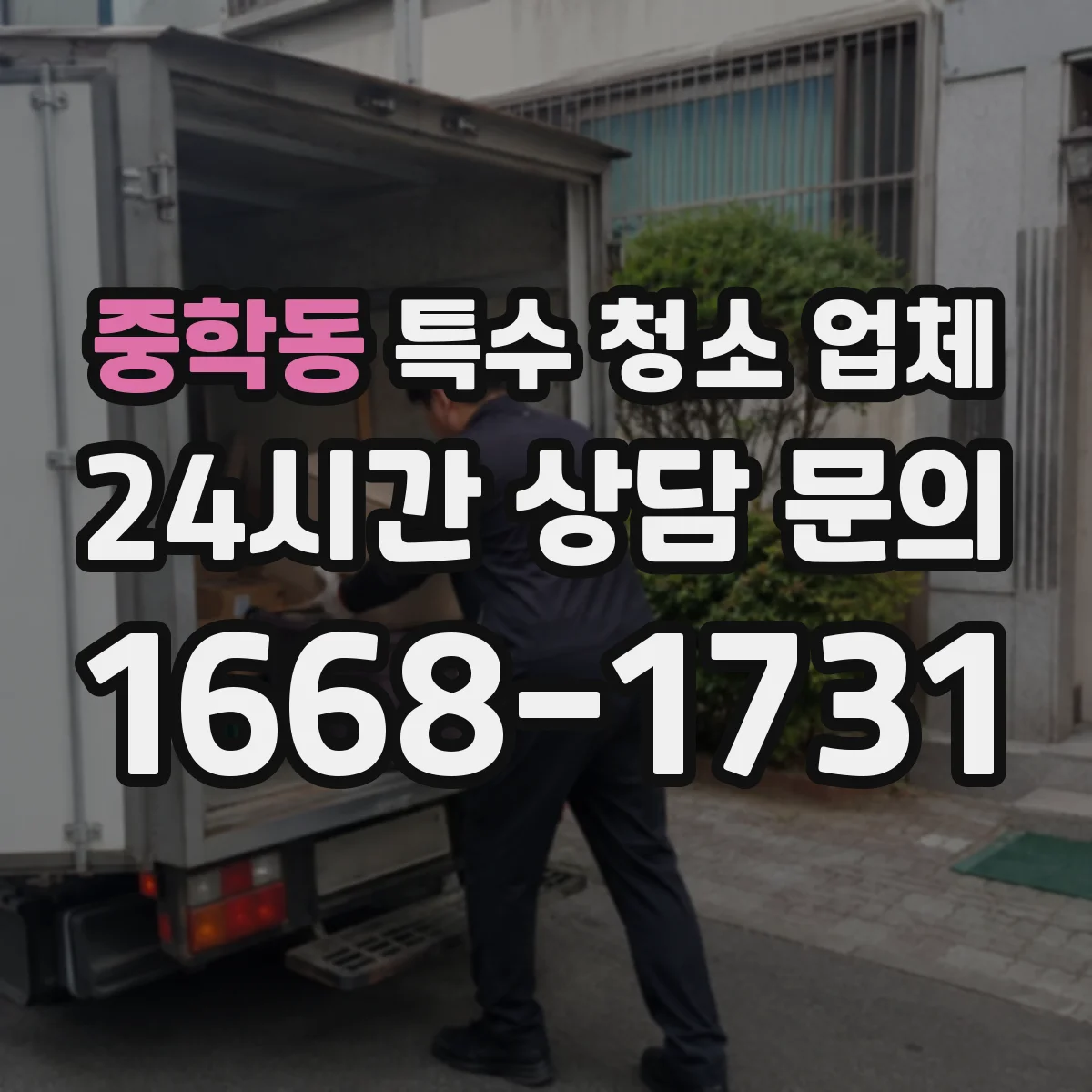 중학동 특수 청소 업체