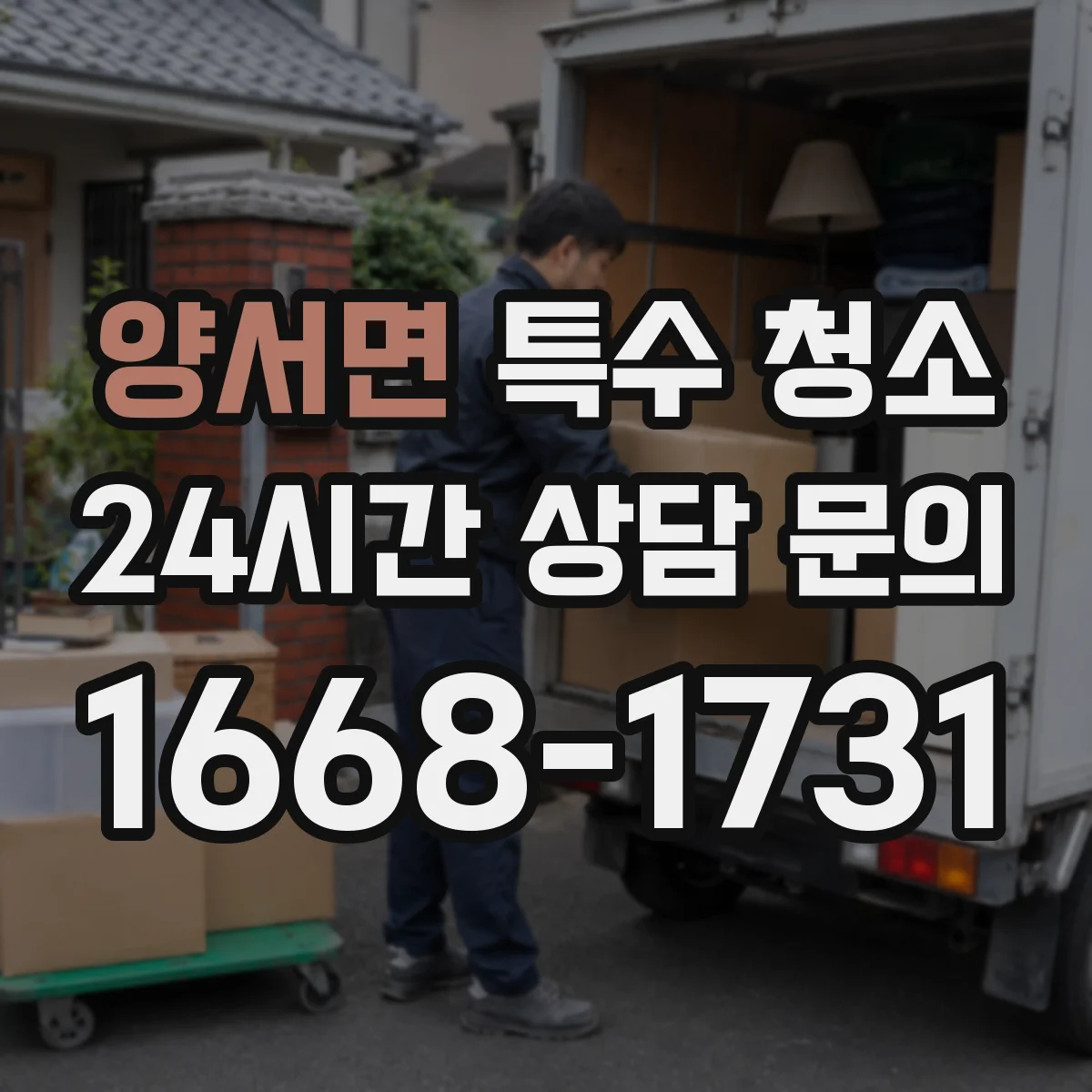 양서면 특수 청소