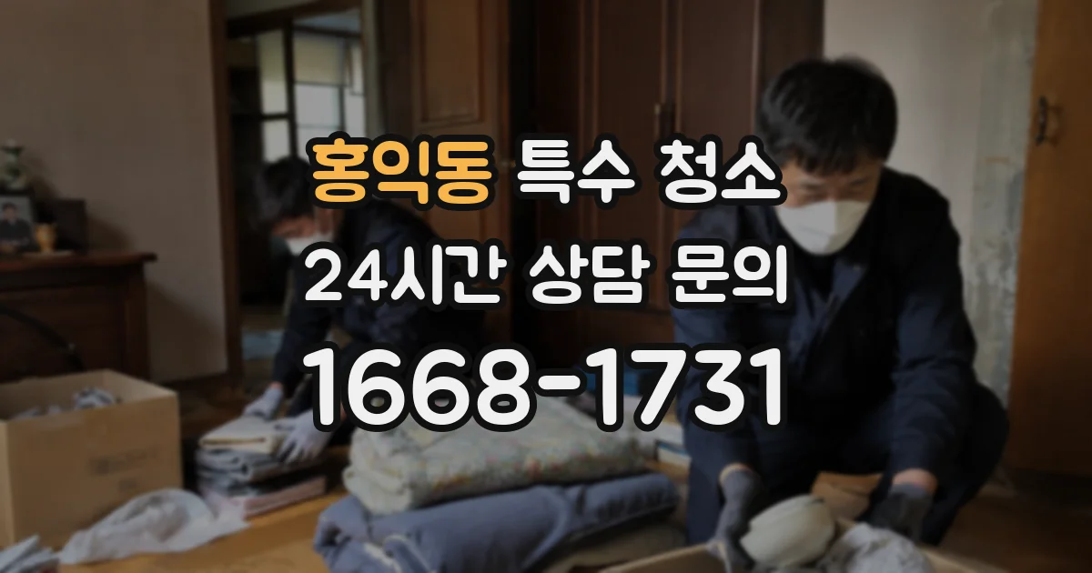 홍익동 특수 청소