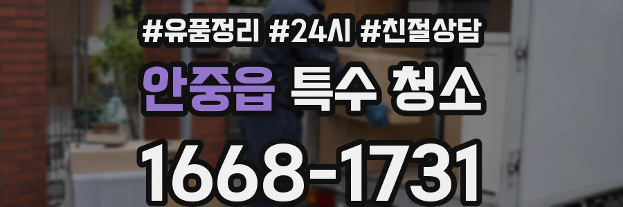 안중읍 특수 청소