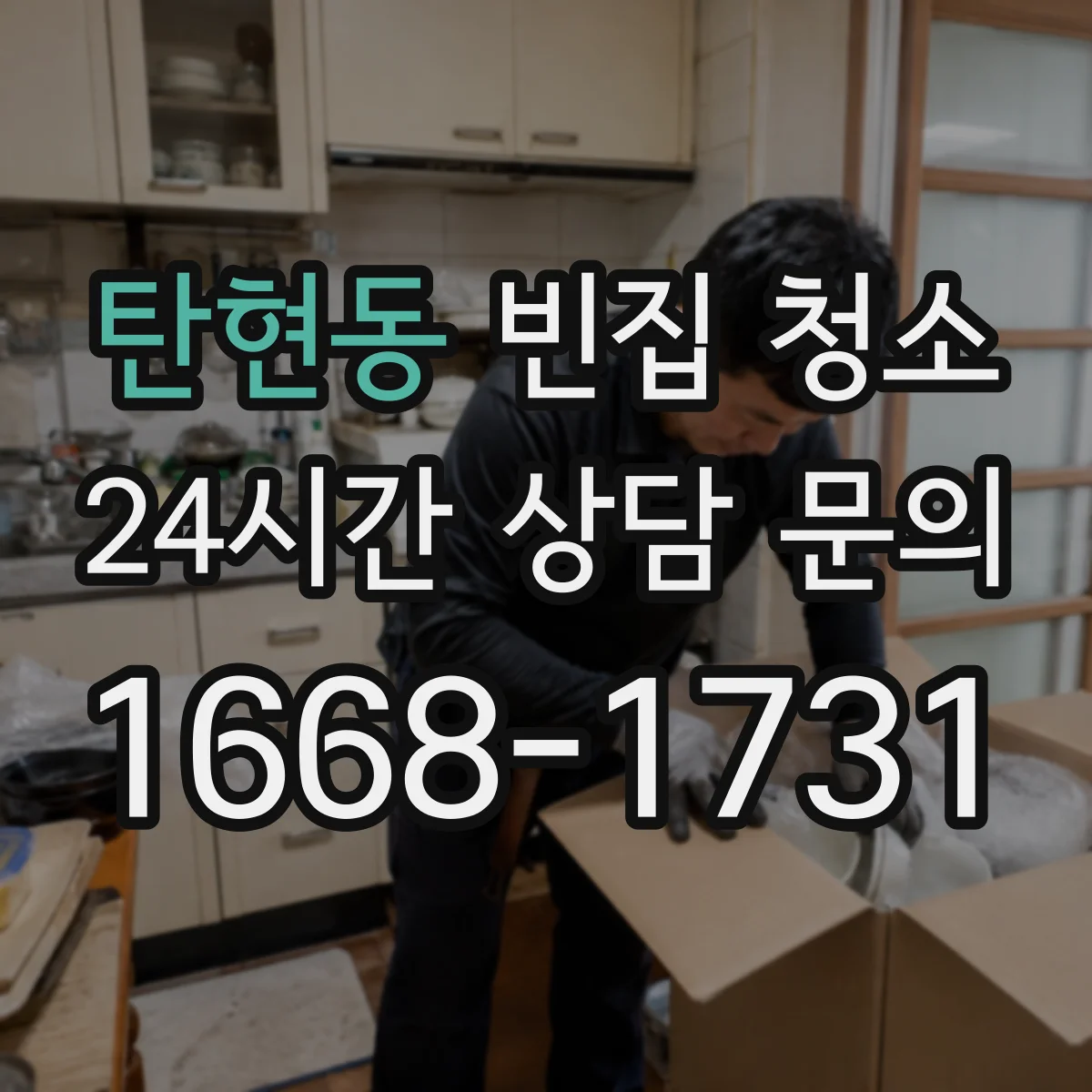 탄현동 빈집 청소