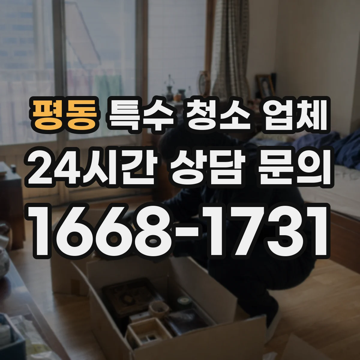평동 특수 청소 업체