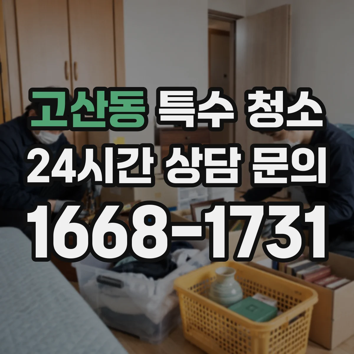 고산동 특수 청소