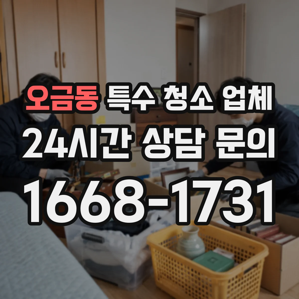 오금동 특수 청소 업체