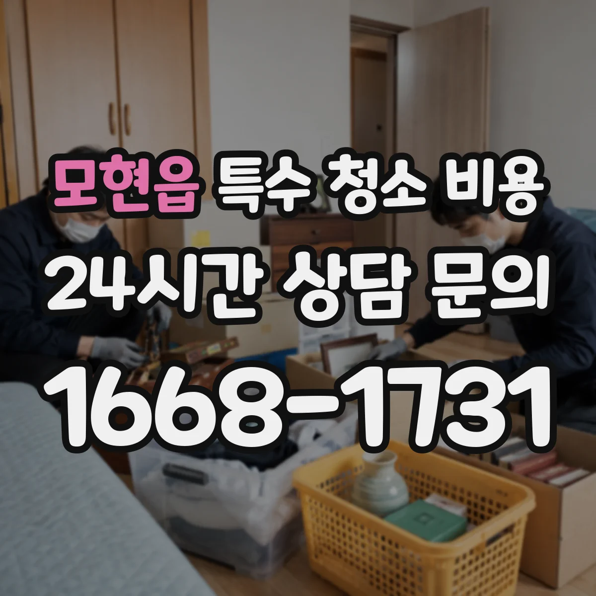 모현읍 특수 청소 비용