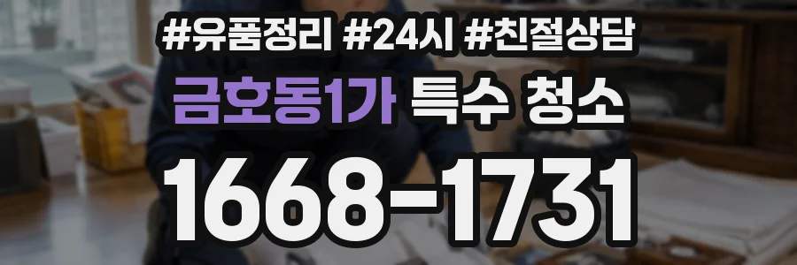 금호동1가 특수 청소