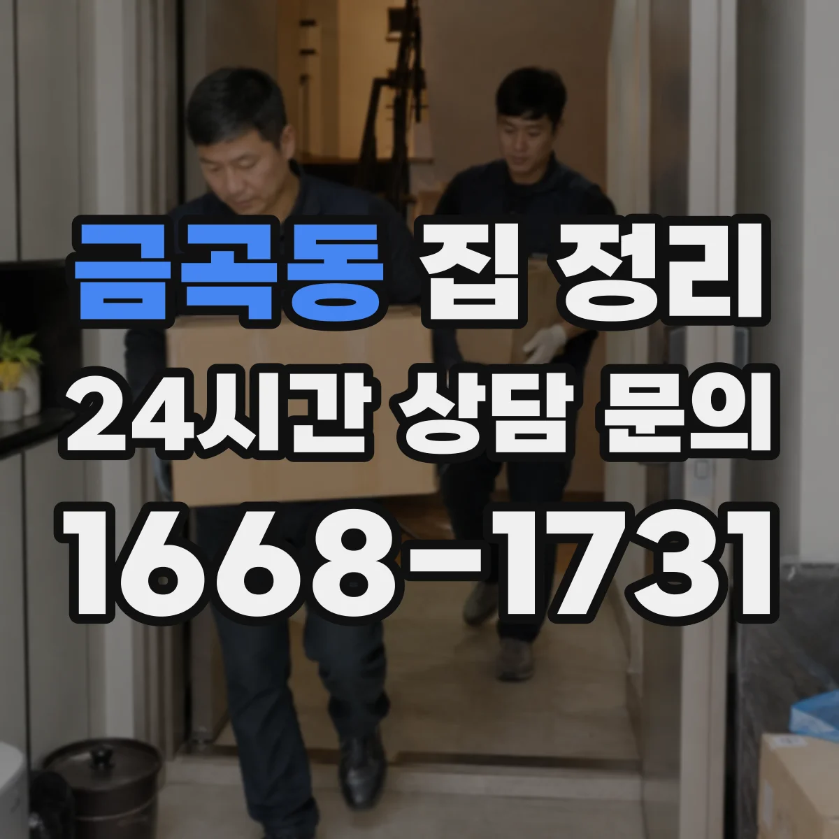 금곡동 집 정리
