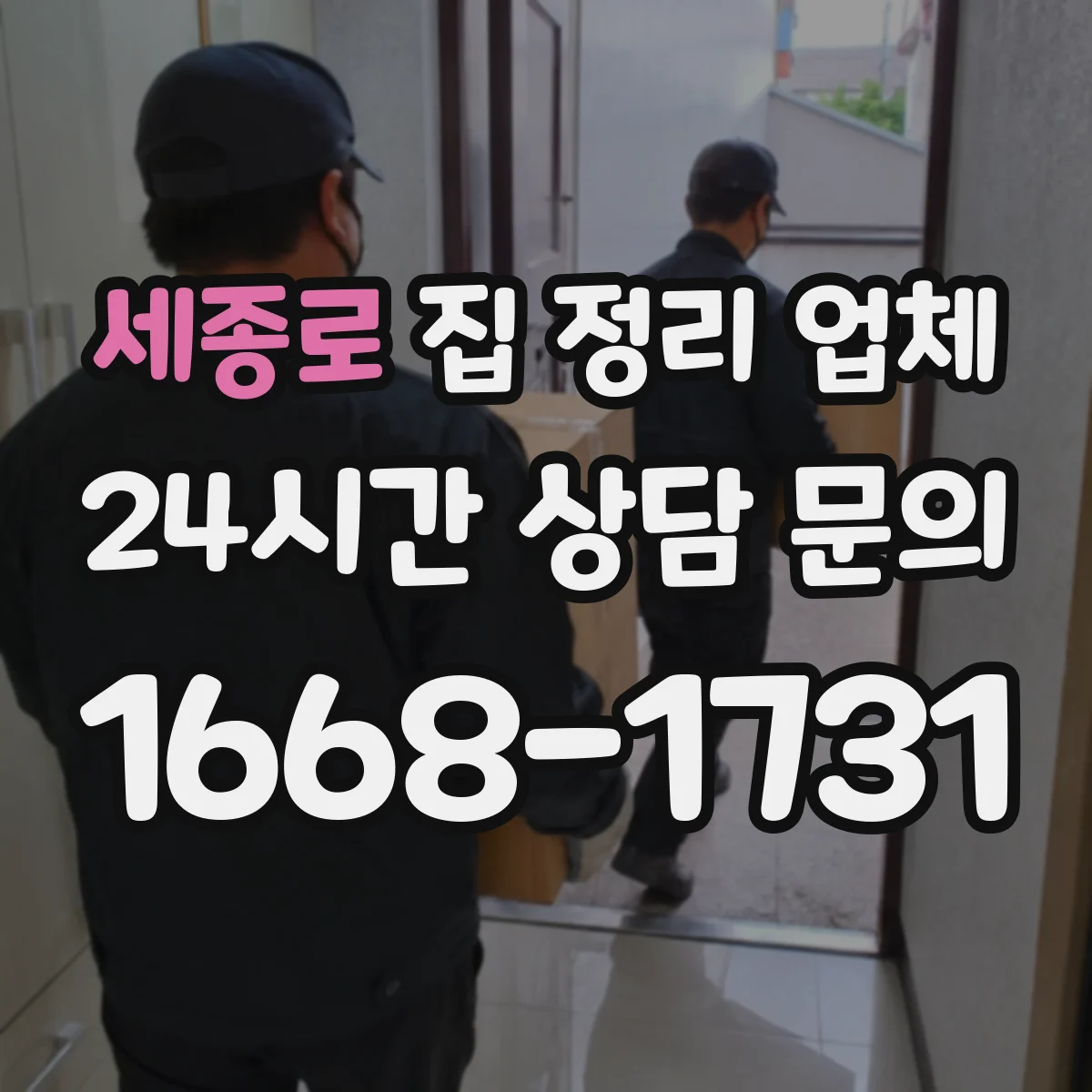 세종로 집 정리 업체