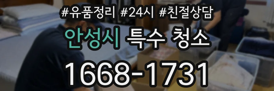 안성시 특수 청소