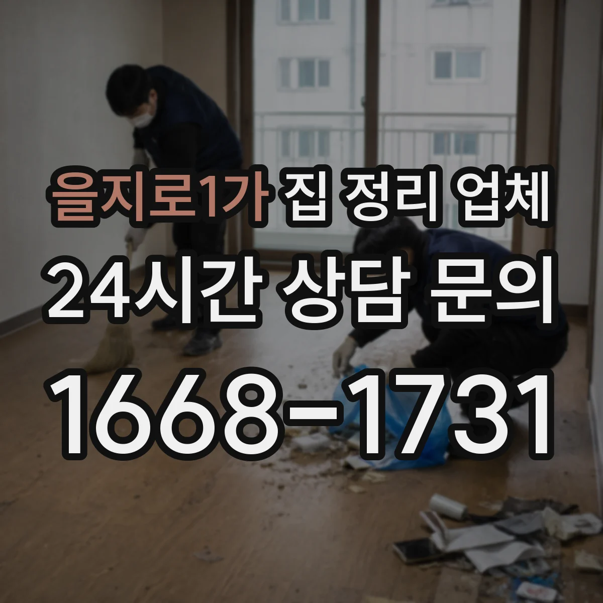 을지로1가 집 정리 업체