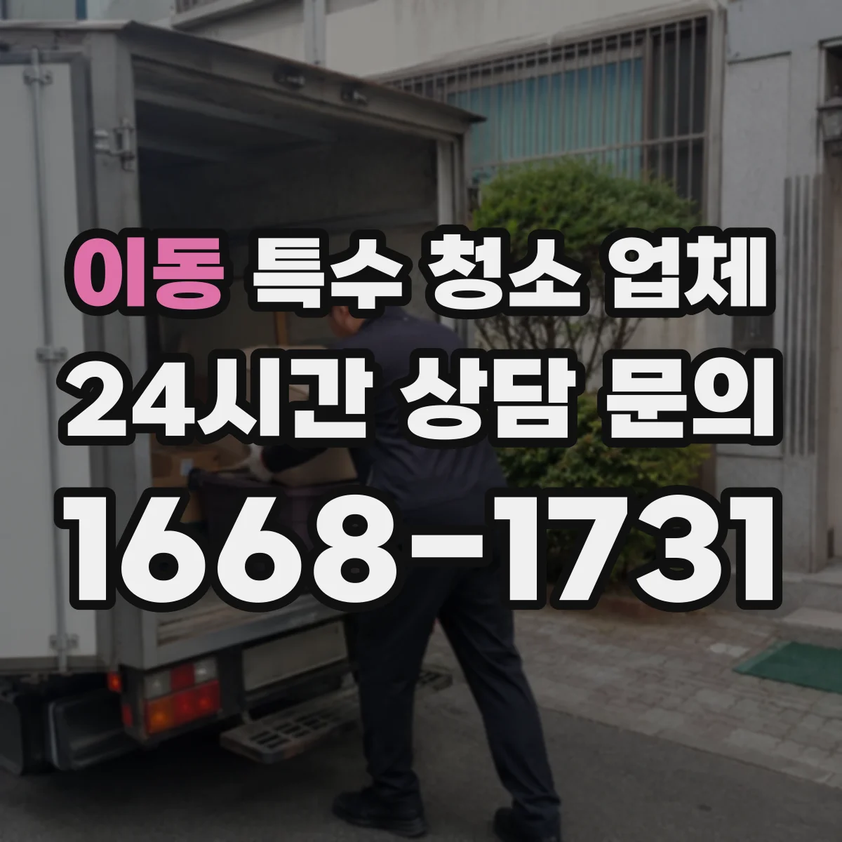 이동 특수 청소 업체