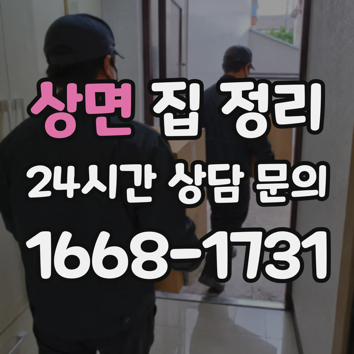 상면 집 정리