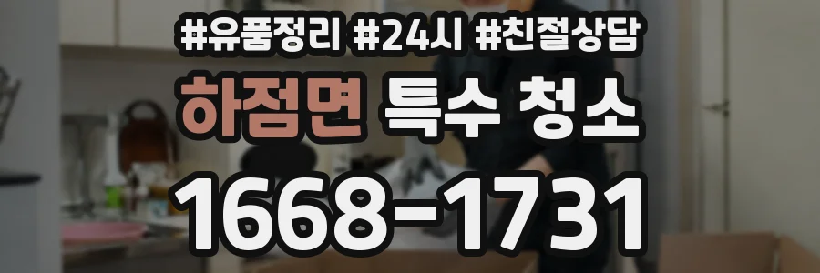 하점면 특수 청소