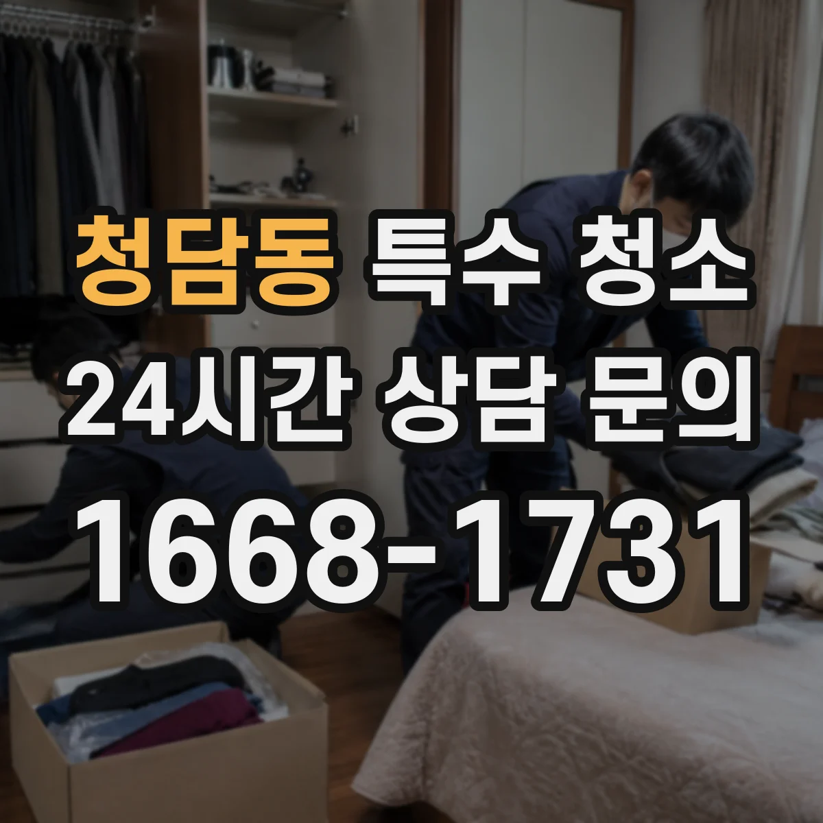 청담동 특수 청소