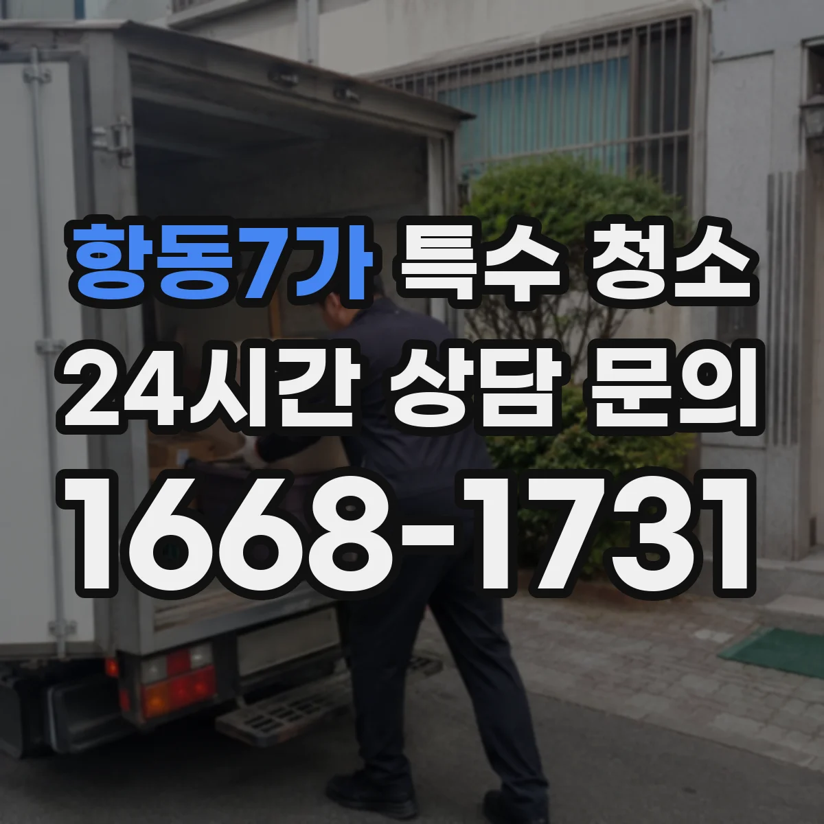 항동7가 특수 청소