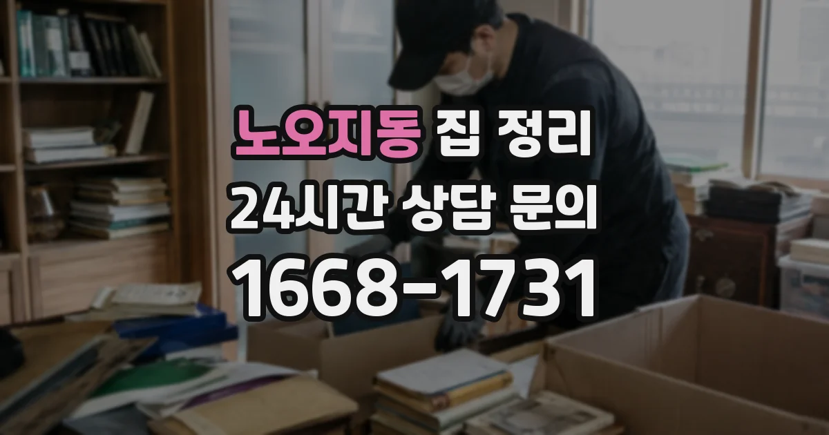 노오지동 집 정리