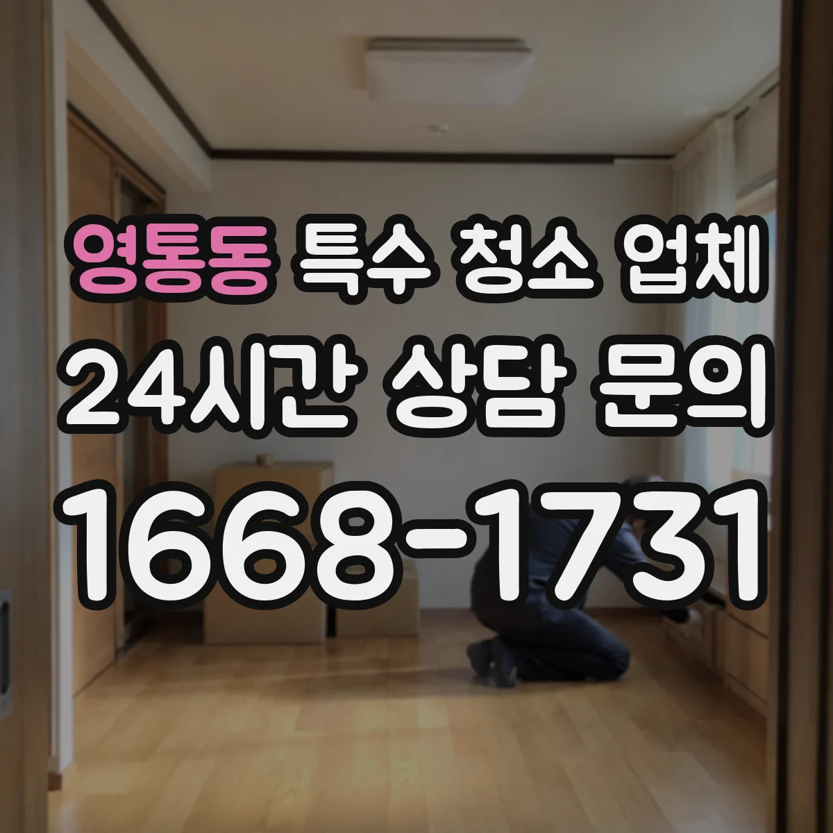 영통동 특수 청소 업체