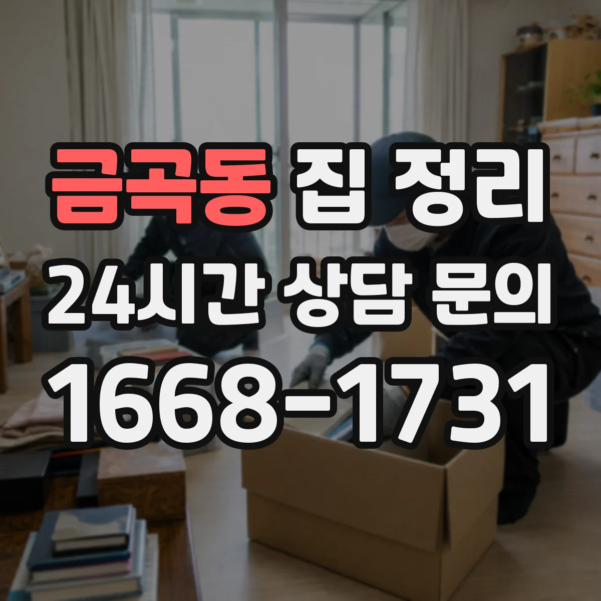 금곡동 집 정리