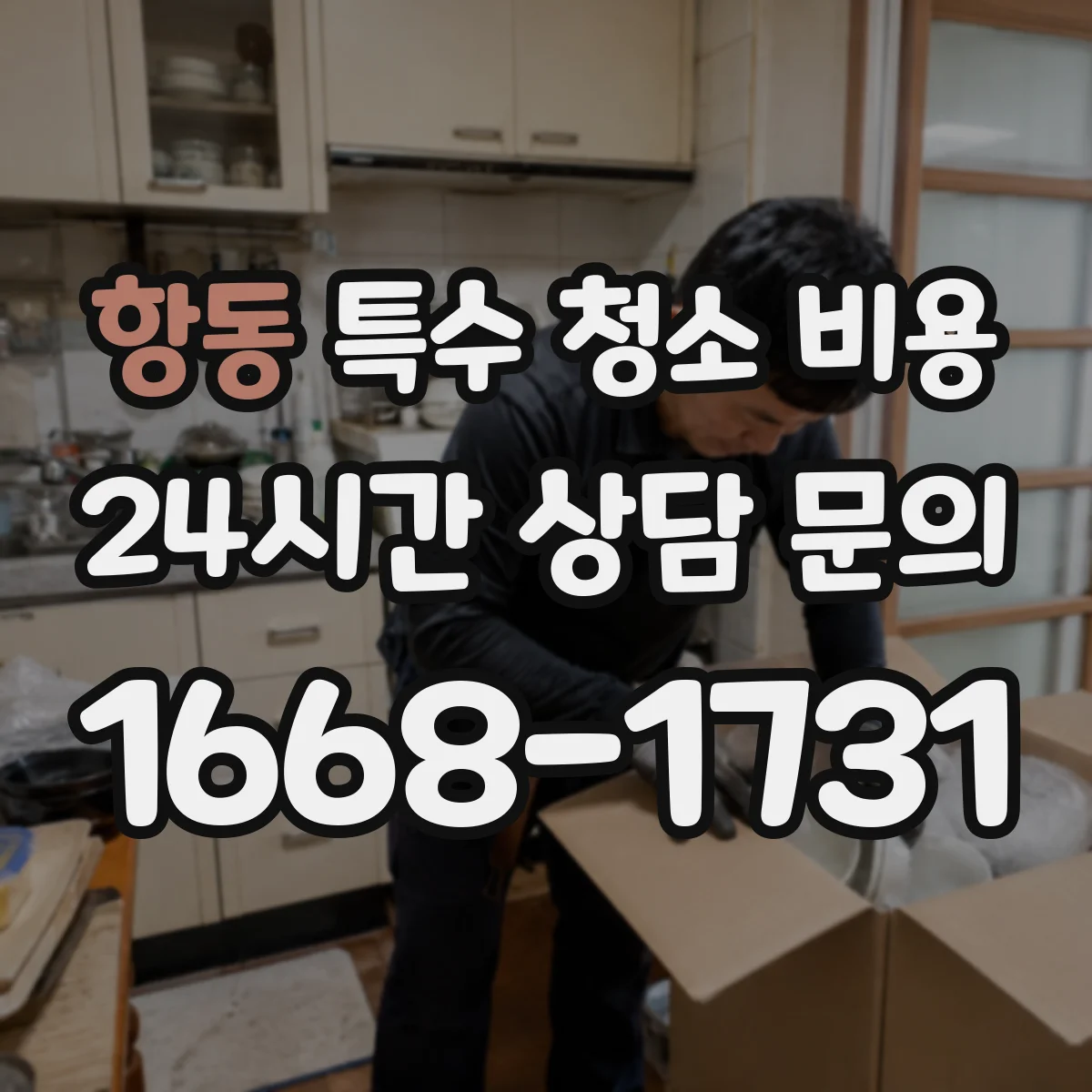 항동 특수 청소 비용