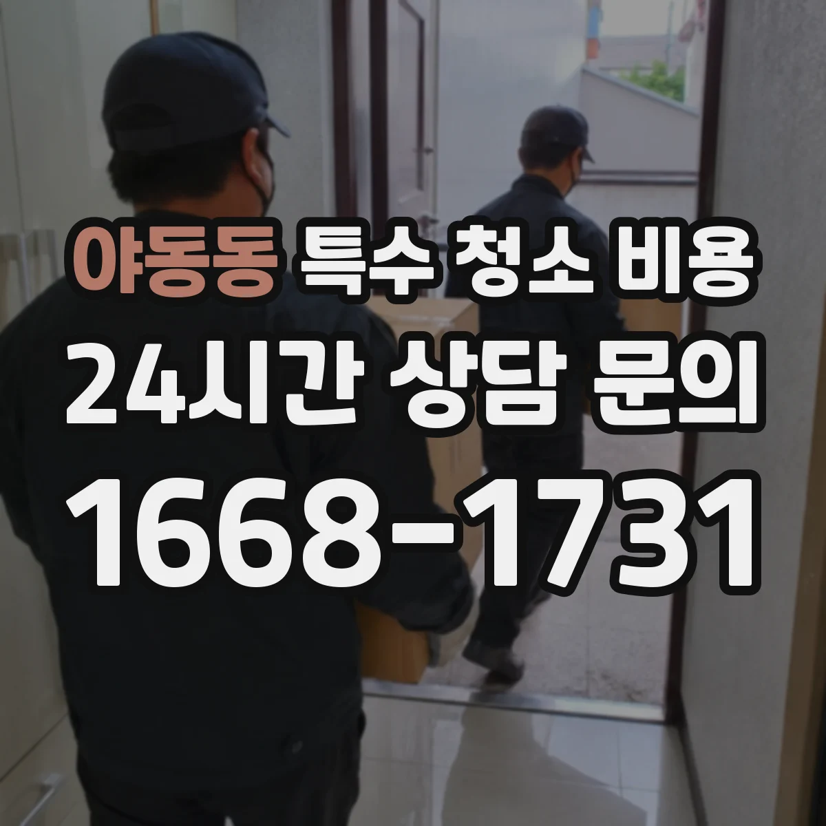 야동동 특수 청소 비용