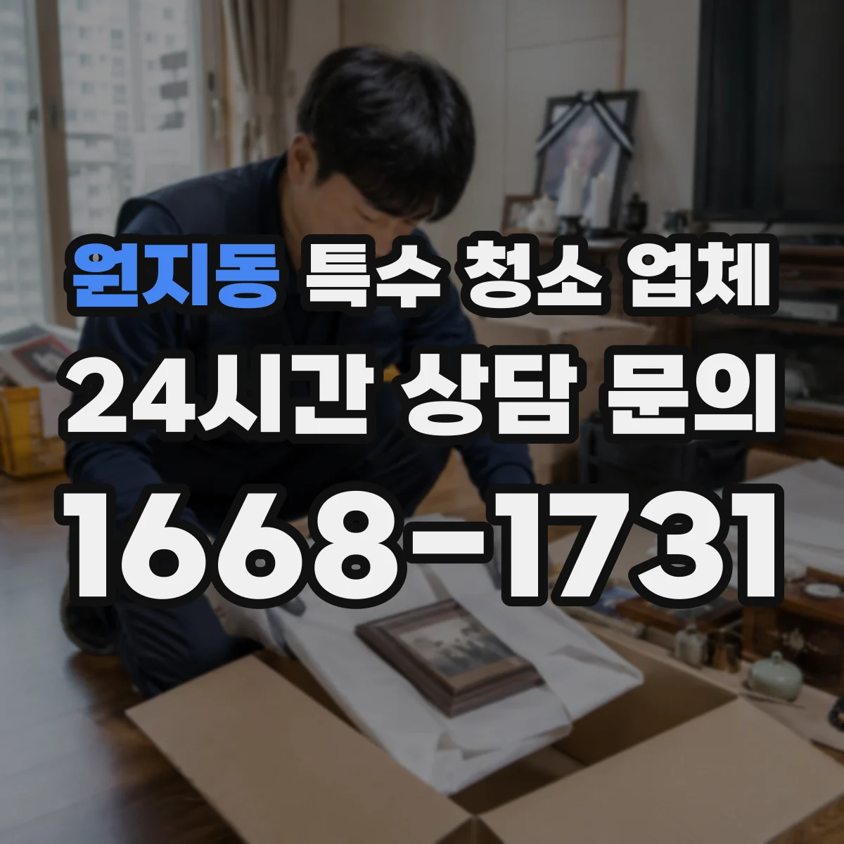 원지동 특수 청소 업체
