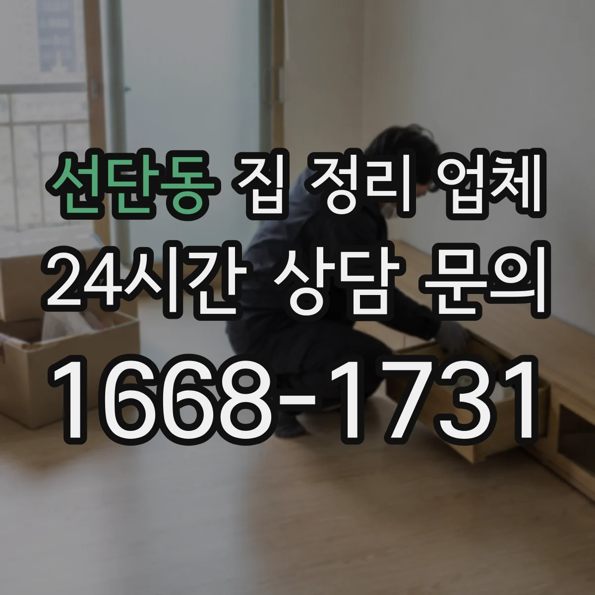 선단동 집 정리 업체