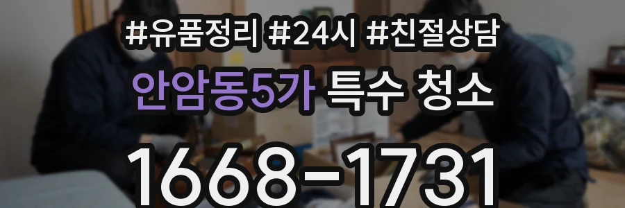 안암동5가 특수 청소