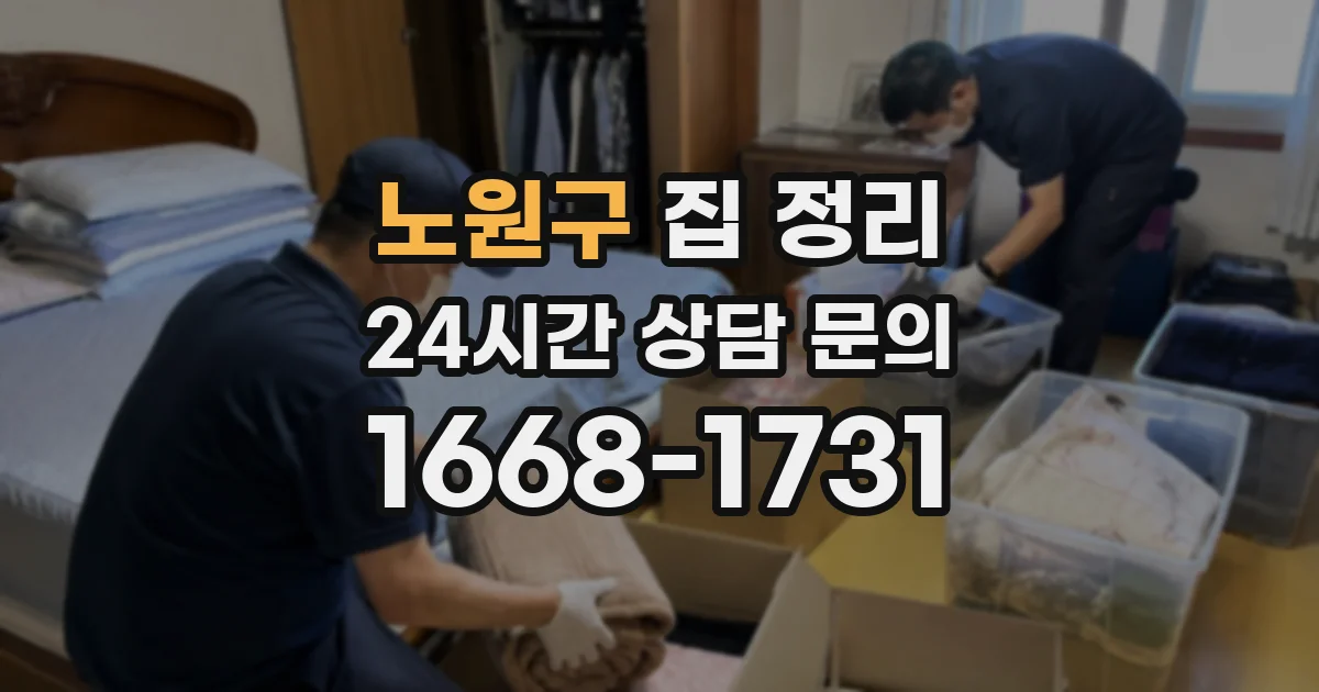노원구 집 정리