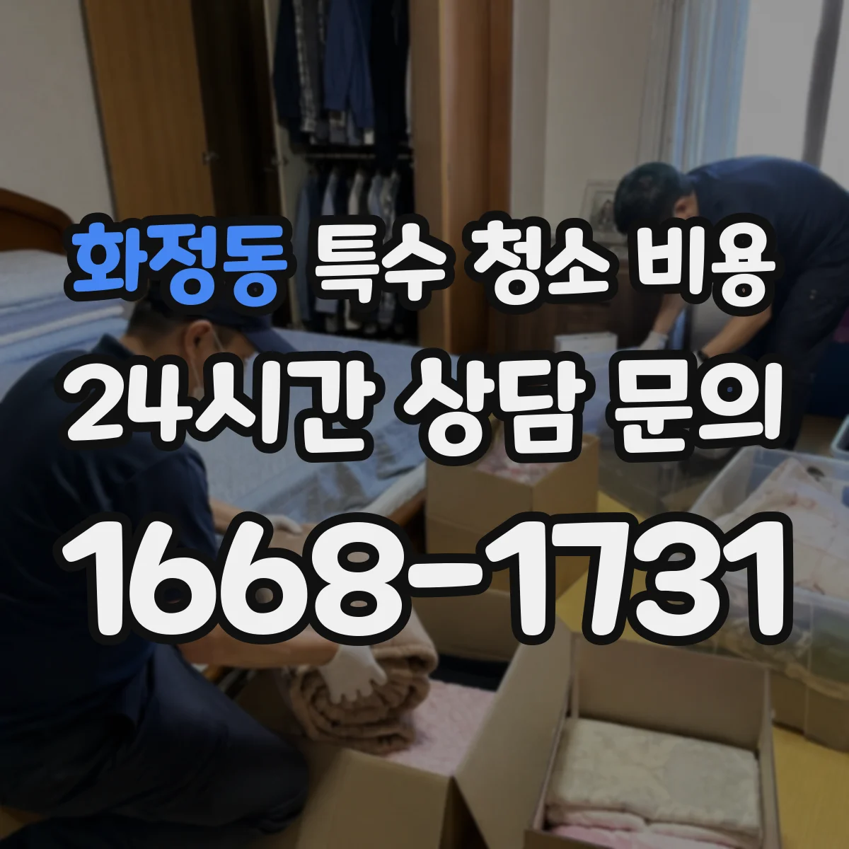 화정동 특수 청소 비용