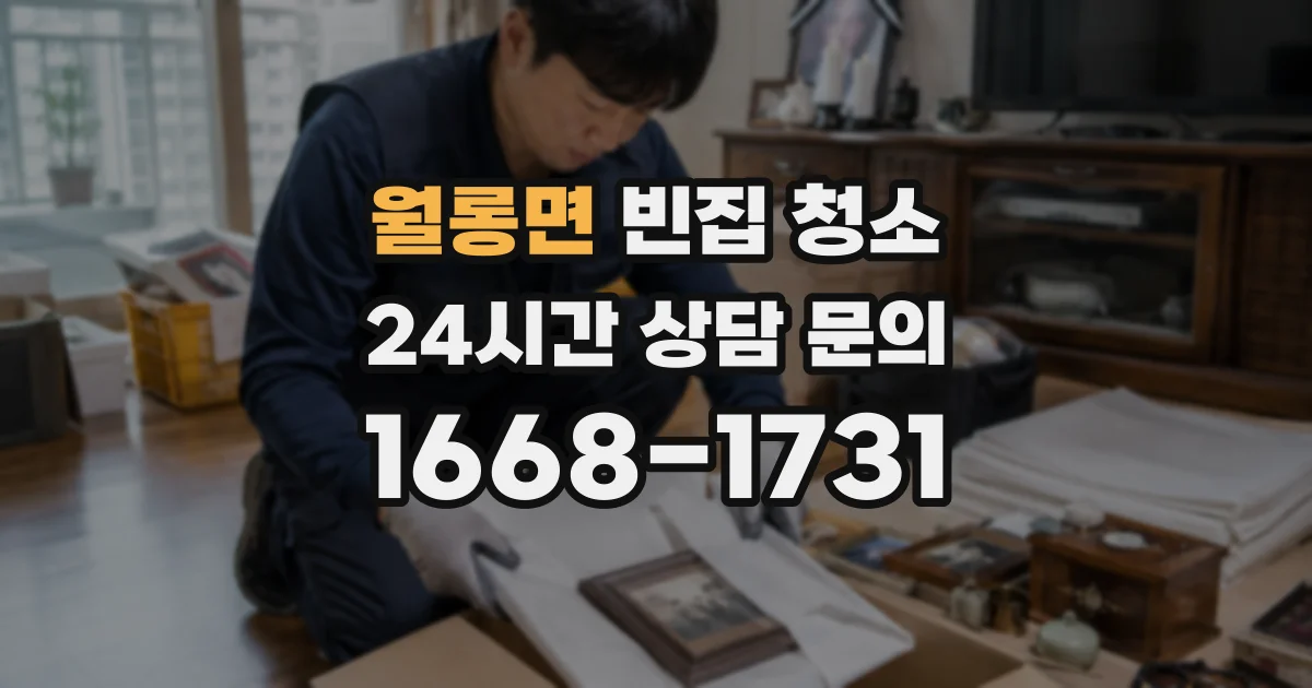 월롱면 빈집 청소