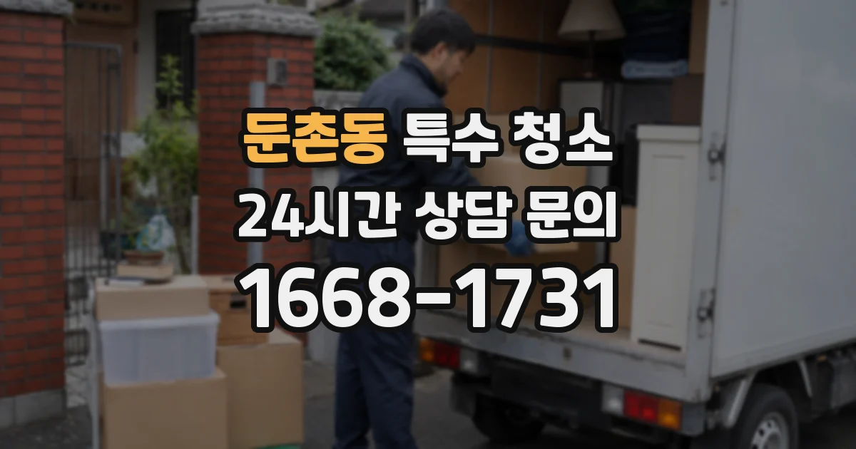 둔촌동 특수 청소