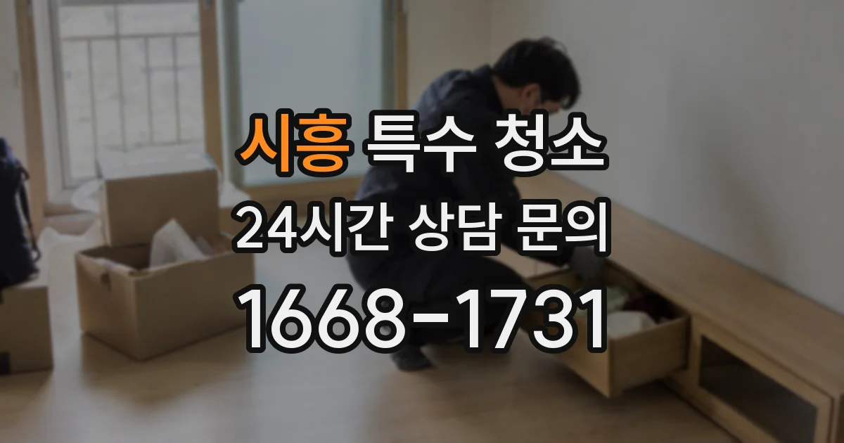 시흥 특수 청소