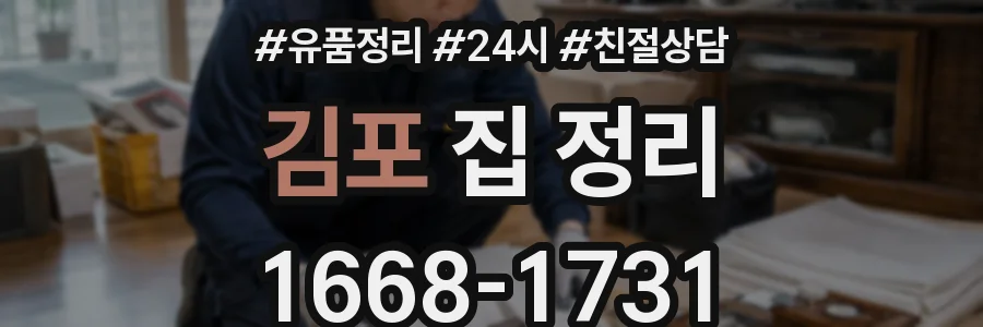 김포 집 정리