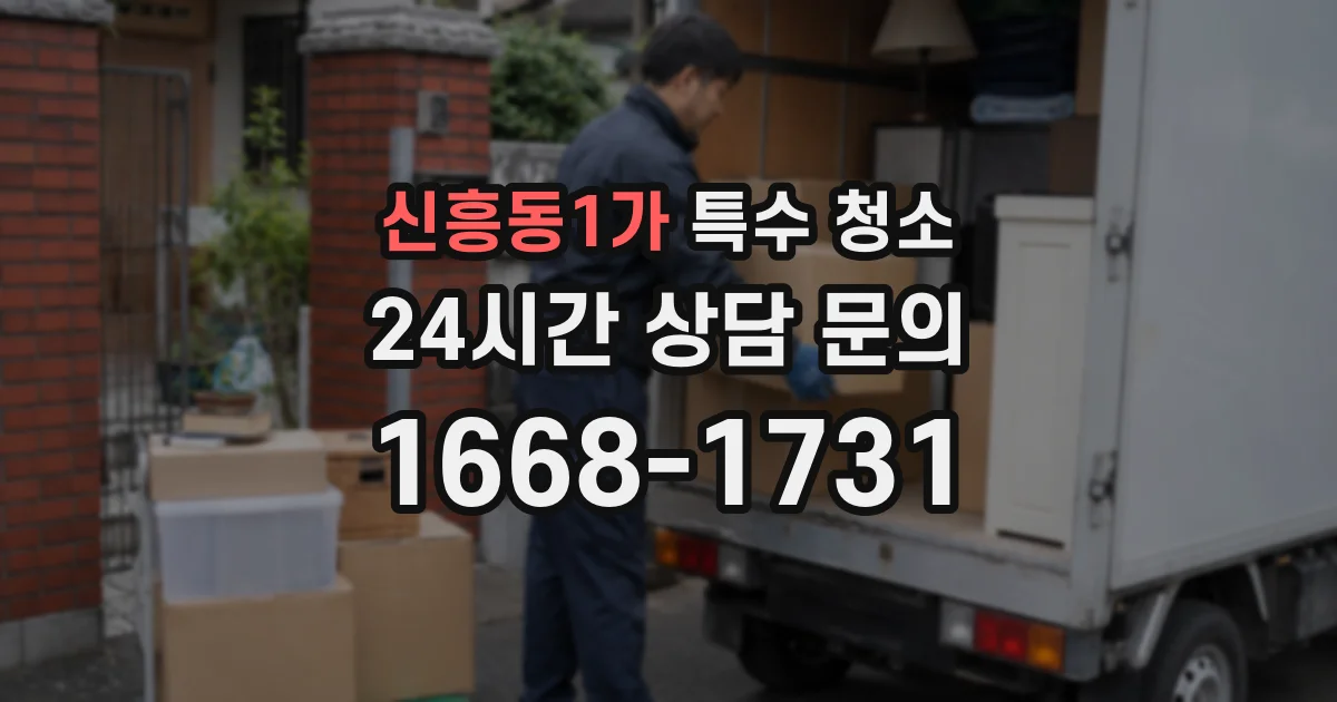 신흥동1가 특수 청소