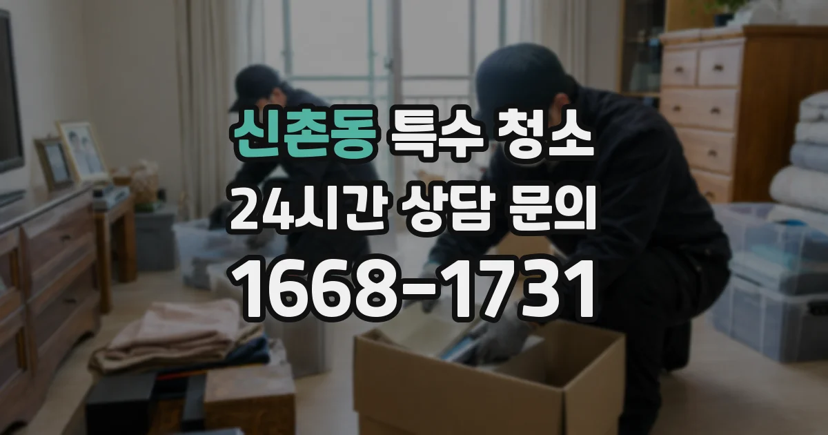 신촌동 특수 청소