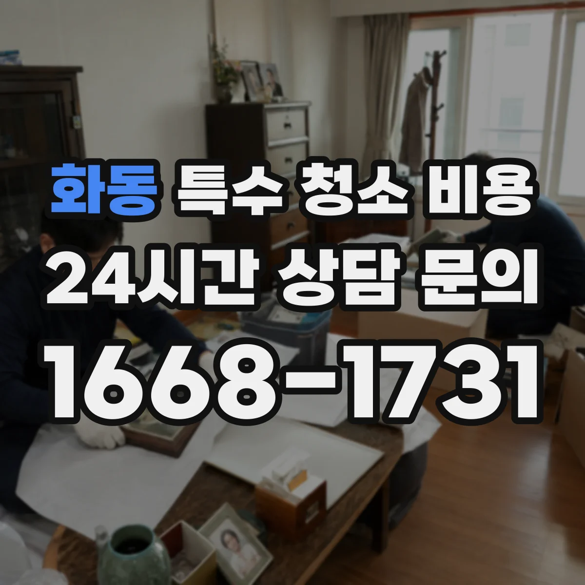 화동 특수 청소 비용