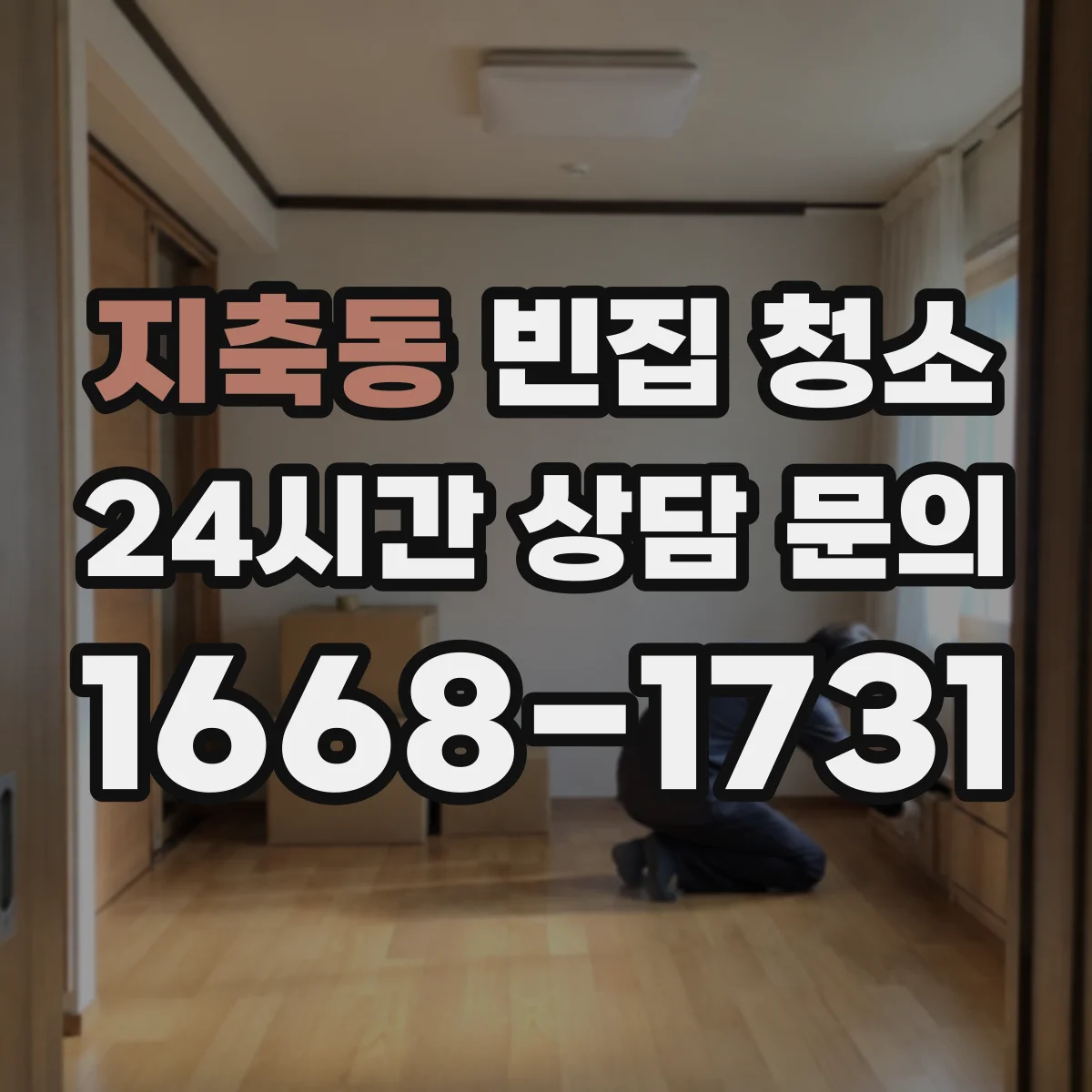 지축동 빈집 청소
