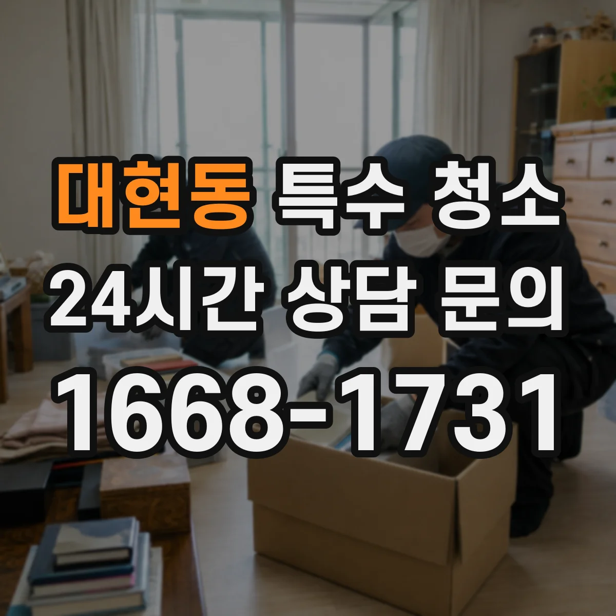 대현동 특수 청소