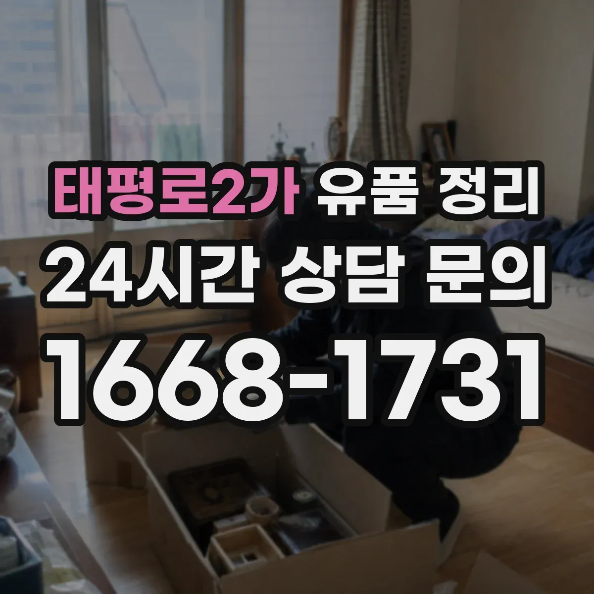 태평로2가 유품 정리 전기요·전자레인지 등 생활가전 보관·해체 안내