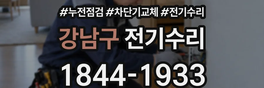 강남구 전기수리