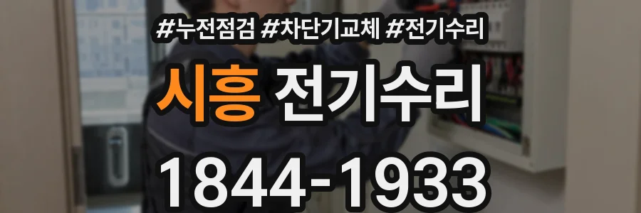 시흥 전기수리