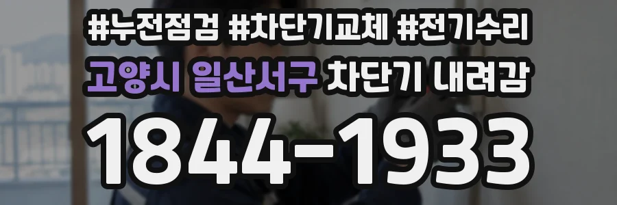 고양시 일산서구 차단기 내려감