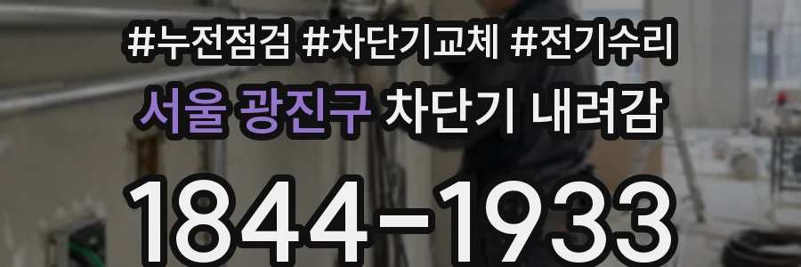 서울 광진구 차단기 내려감