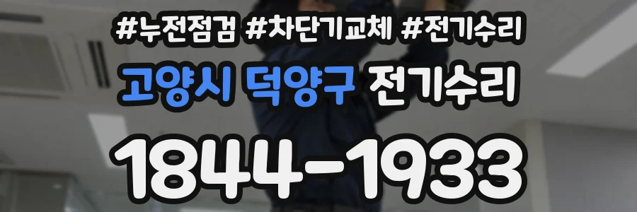 고양시 덕양구 전기수리
