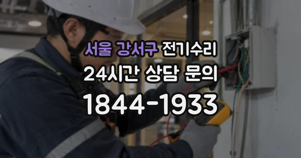 서울 강서구 전기수리
