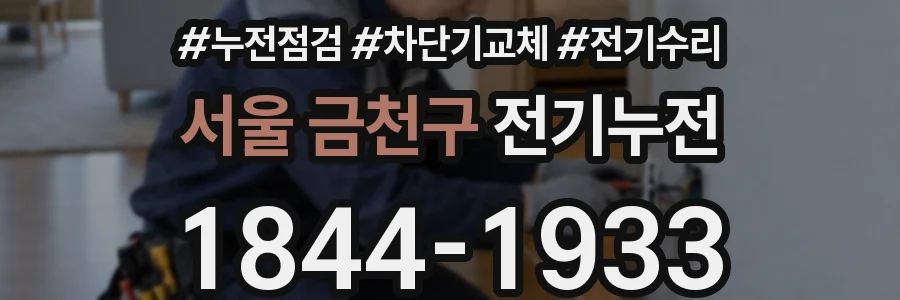 서울 금천구 전기누전