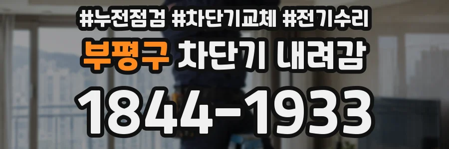 부평구 차단기 내려감