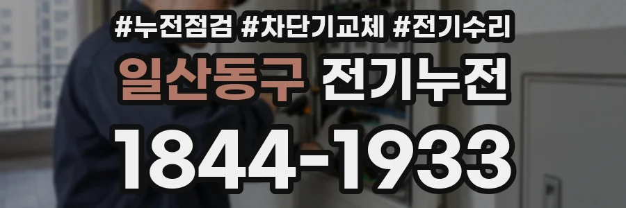 일산동구 전기누전