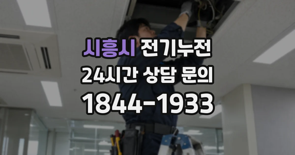 시흥시 전기누전
